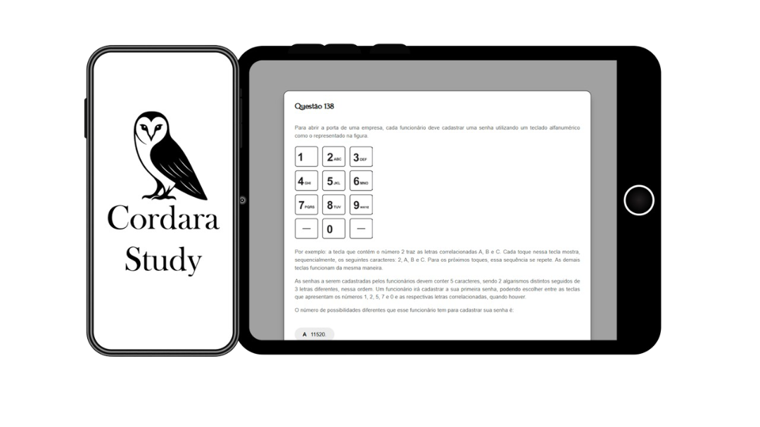 Ilustracao da plataforma Cordara Study